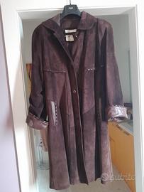 Soprabito scamosciato similpelle