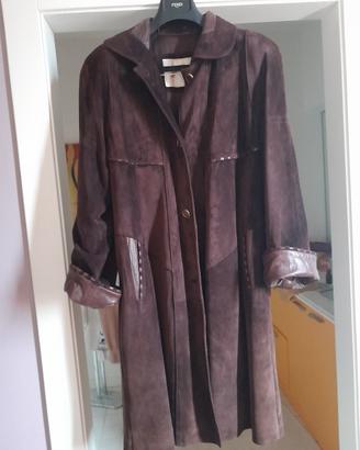 Soprabito scamosciato similpelle