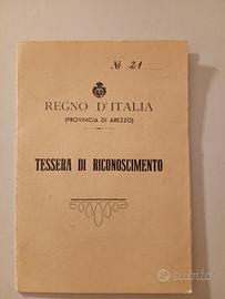 certificato appartenenza partigiana 