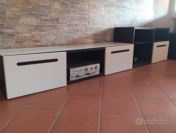 Mobile sala salotto arredo cristallo