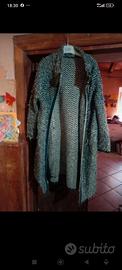 cardigan a zip lungo marca zara M