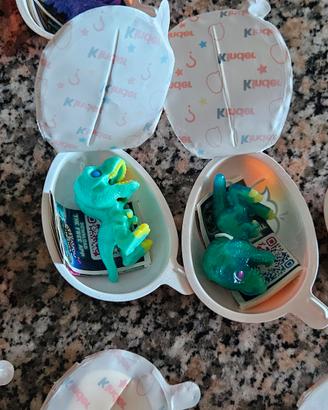 t rex Verdi Kinder joy  jurassic world