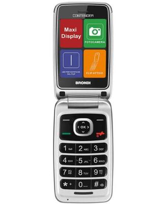 BRONDI CONTENDER BIANCO CELLULARE GSM CON APERTURA