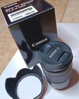 obiettivo Canon EF-S 17-55 mm f2.8 IS Usm