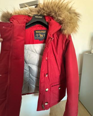 Giubbino woolrich donna rosso taglia S