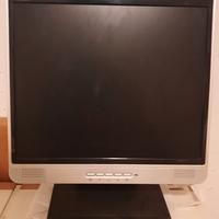 AMW flat screen monitor LDC 17 pollici per PC