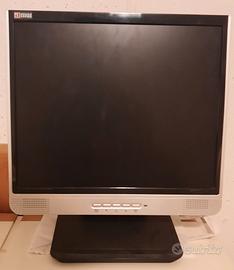 AMW flat screen monitor LDC 17 pollici per PC