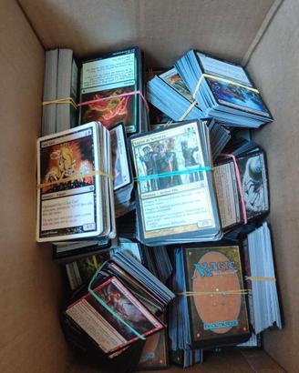 550 carte Magic Comuni/Non Comuni/Rare/Vintage