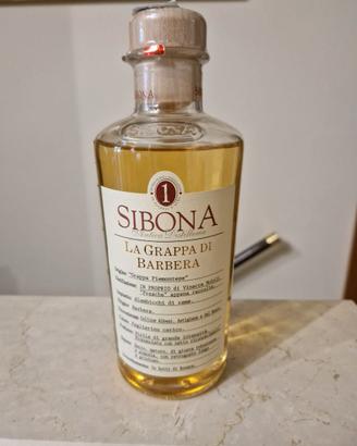 SIBONA - GRAPPA DI BARBERA  BOTTI DI ROVERE