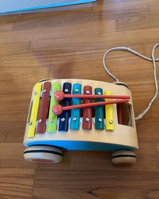 Xilofono legno Janod strumento musica