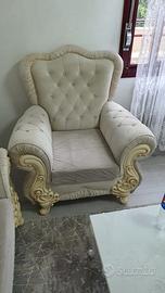 Divano elegante stile francese
