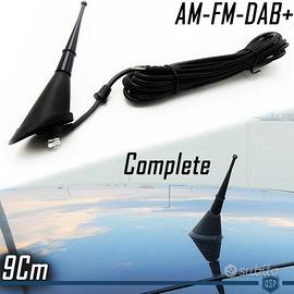 Antenna Auto COMPLETA Ricezione Segnale AM-FM-DAB+