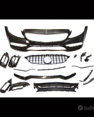 Mercedes C W205 2014>18 Paraurti look AMG C63 New