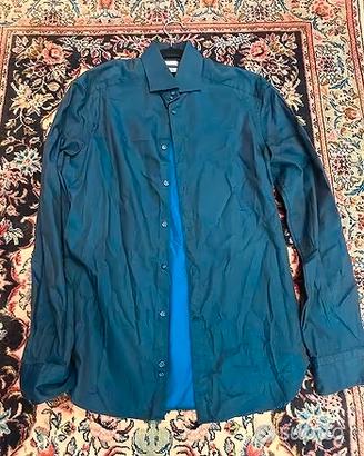 Camicia Camicissima Trendy - Blu Scuro a MicroPois