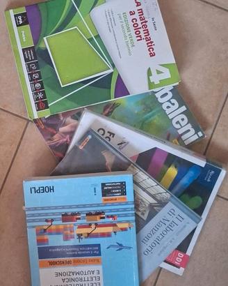 Libri scolastici nautico, diverse annate.