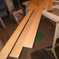 Battiscopa in legno h=9,5 cm