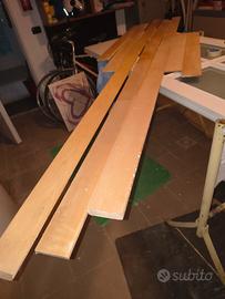 Battiscopa in legno h=9,5 cm