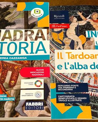 Cazzaniga Inquadra la storia vol. 1 Fabbri editore