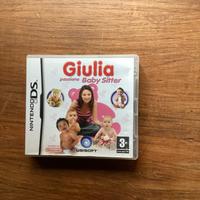 giochi ninstendo ds giulia baby sitter