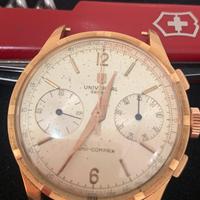 Orologio Universal Geneve Compax ref.124146-3 gold