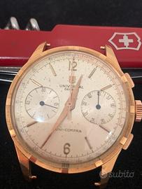 Orologio Universal Geneve Compax ref.124146-3 gold