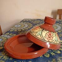 Piatto di tajine in terracotta