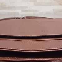 Borsa Buaré marrone pelle unisex + Omaggio