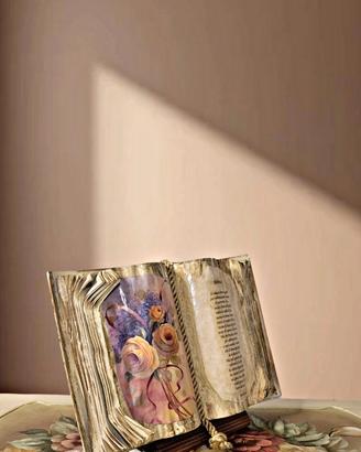 Libro decorativo con dedica alla mamma