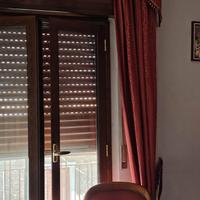 set mantovana,poltrona rivestita e cuscino arredo 
