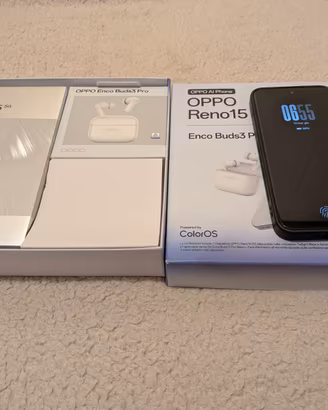 Oppo Reno 15 8/512 (nuovo + cuffie inear Oppo)