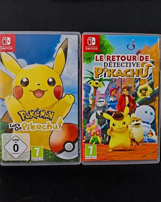 Pokémon Let's Go Pikachu & Detective Pikachu 