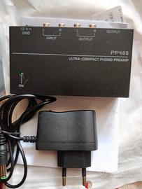 PP400 behringer preamplificatore per giradischi 