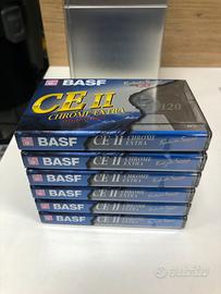 6 Audio cassette 120 minuti BASF