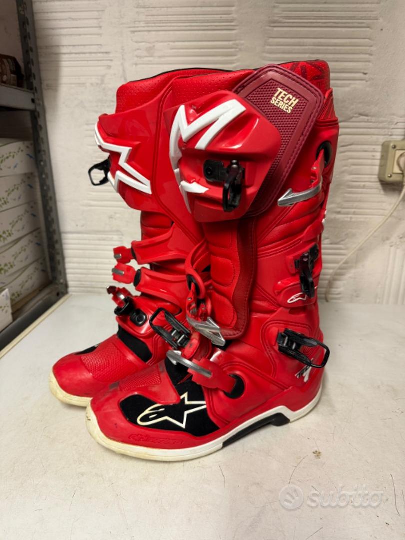 Stivali cross Alpinestars TECH 7 red 43 Accessori Moto In vendita a Bologna