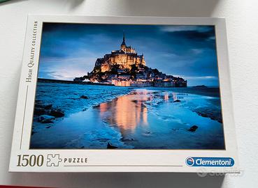 Puzzle Clementoni - 1500  - Le Mont Saint-Michel