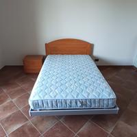 Letto 1 piazza e mezza + comodino + materasso