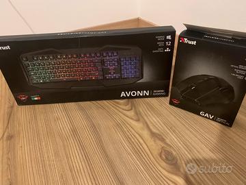 Mouse e tastiera GXT