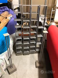 Porta cd ikea + basi diffusori vintage design