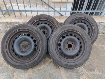 cerchi ferro C3 Picasso 16" + gomme 195/55 R16