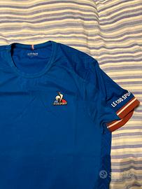 Maglia da tennis le coq sportif blu