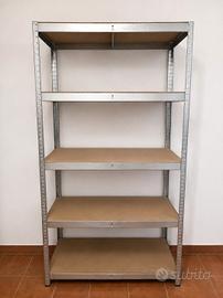 scaffale in alluminio