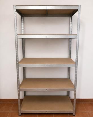scaffale in alluminio