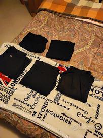 stock di 5 pantaloni neri donna tg.44/46