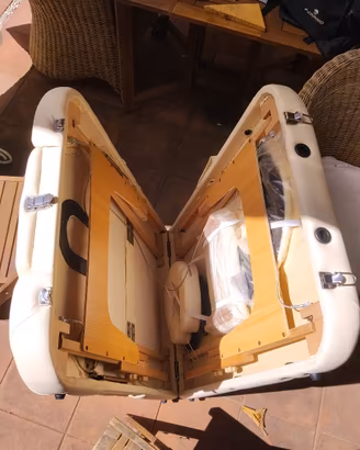 lettino portatile per massaggi nuovo