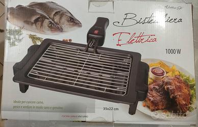 Bistecchiera elettrica da tavolo 1000w