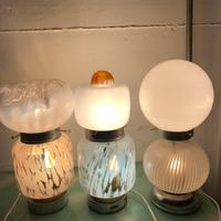 Lampade appoggio vetro Murano vintage