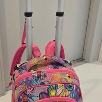 Zaino Seven SJ gang girl con  trolley 3 ruote 