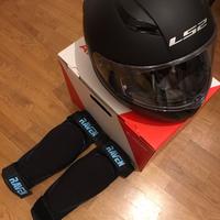Casco LS2 + Ginocchiere