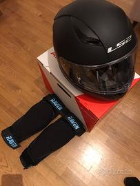 Casco LS2 + Ginocchiere
