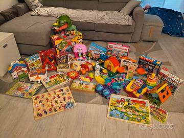 stock giocattoli per bambini 
